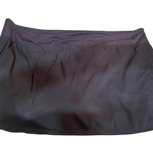 Zuda skorts/ black swim skirt 3x NWOT. N7